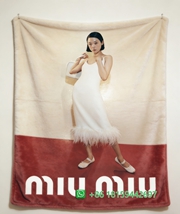 Miumiu Throw Blankets